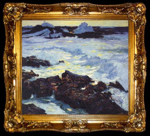 framed  William Ritschel Purple Tide, ta009-2
